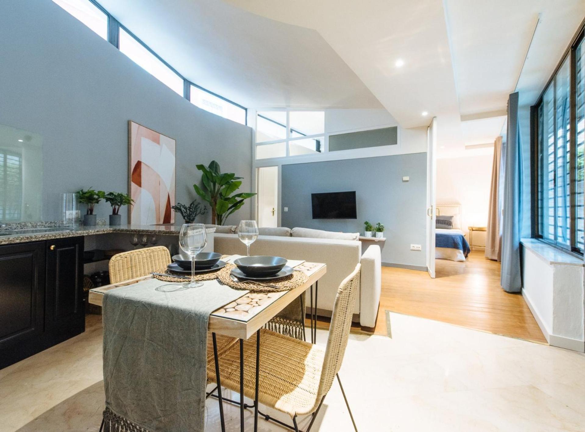 Conde De Ibarra Suite Apartment Sevilla Rum bild